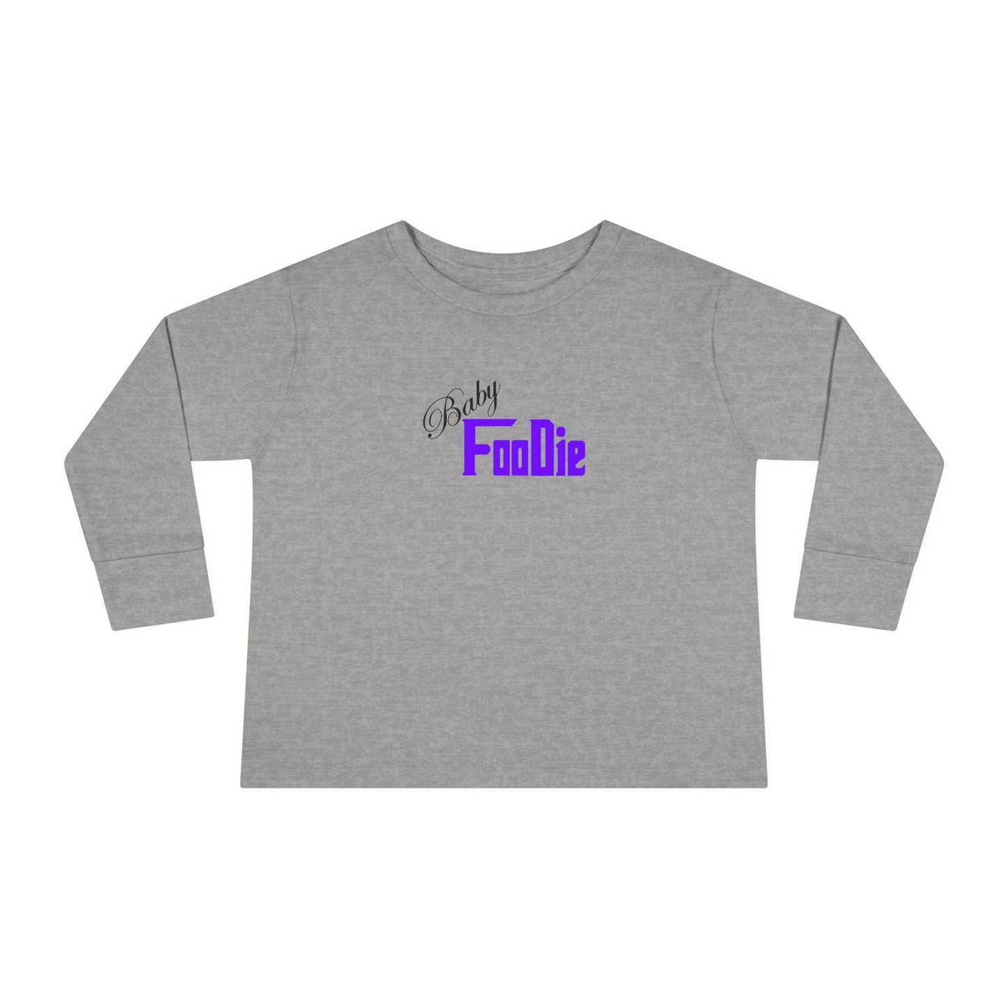 L.O.E.F Future Foodie Toddler Long Sleeve Tee (Violet)