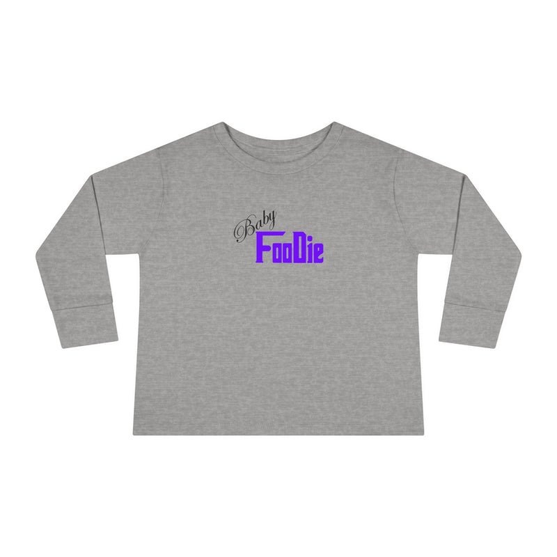 L.O.E.F Future Foodie Toddler Long Sleeve Tee (Violet)