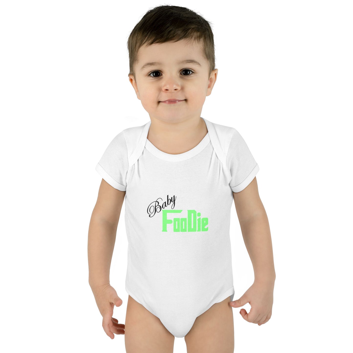 L.O.E.F Future Foodie Toddler Bodysuit (Mint Green)