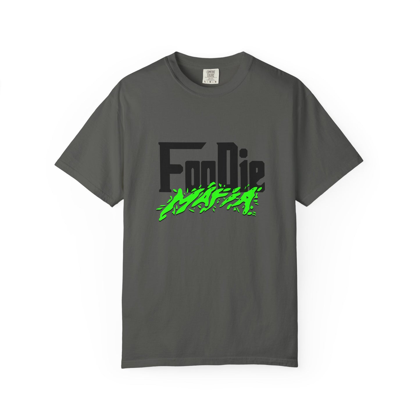 L.O.E.F Foodie Mafia Tee Shirt (Neon Green)