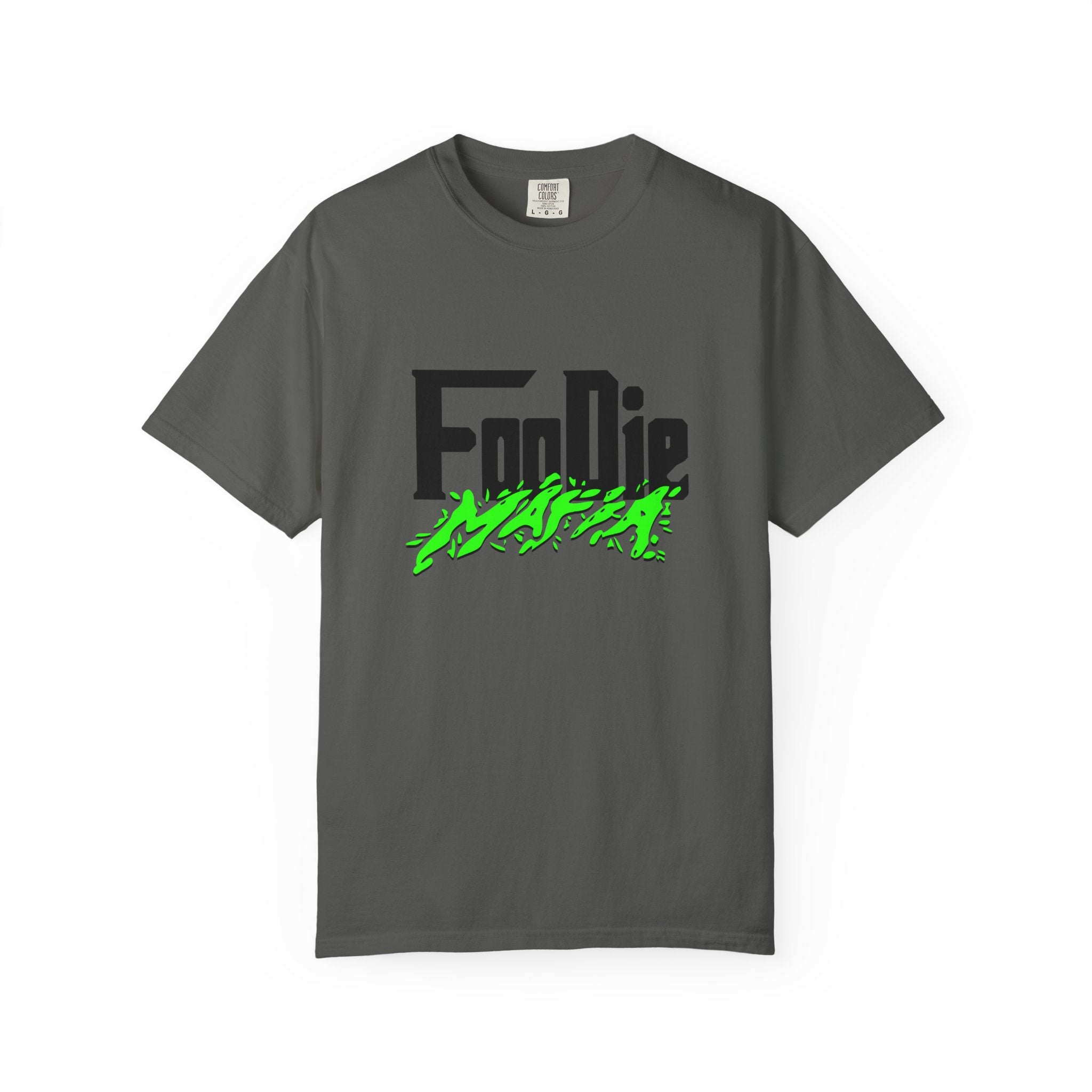 L.O.E.F Foodie Mafia Tee Shirt (Neon Green)