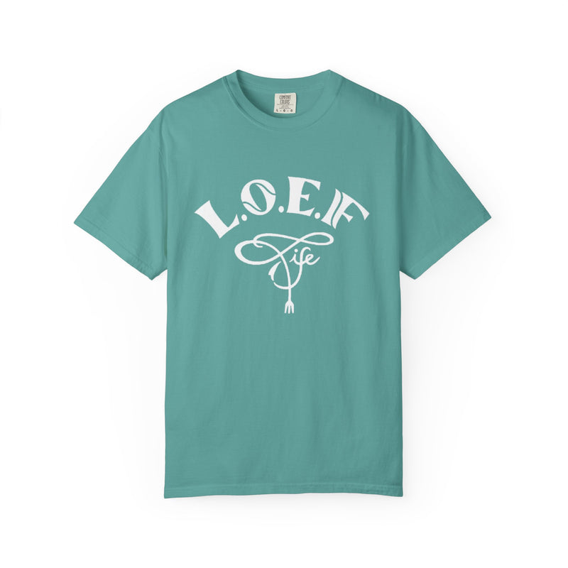 L.O.E.F Life Unisex Tee Shirt (White)