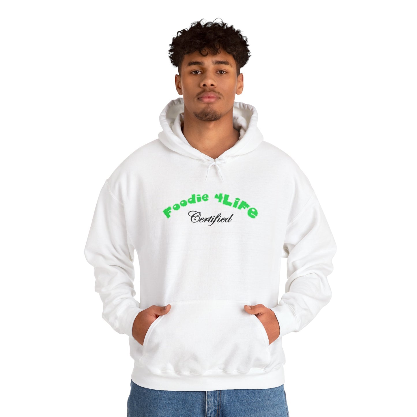 L.O.E.F Foodie 4Life Certified Hoodie (Neon Green)