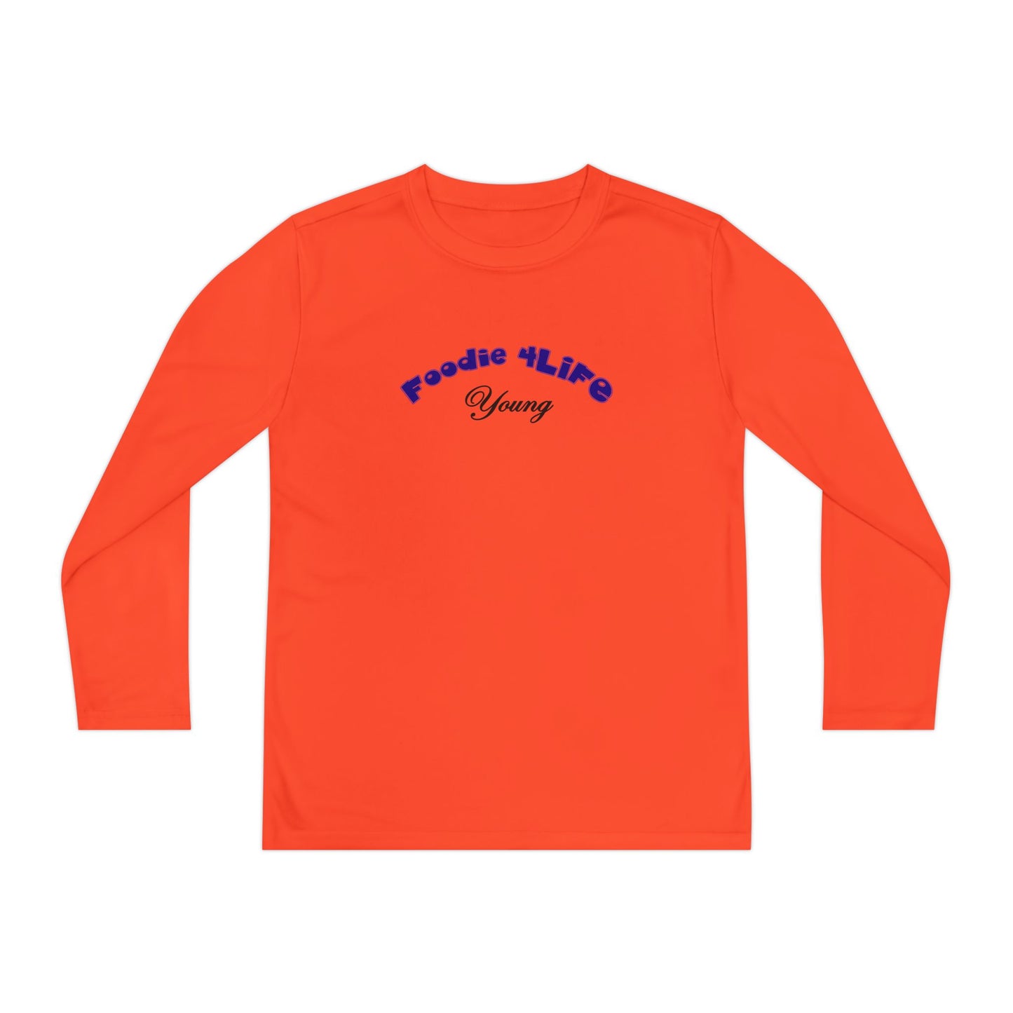 L.O.E.F Foodie 4Life Young Long Sleeve Tee  (Dark Blue)