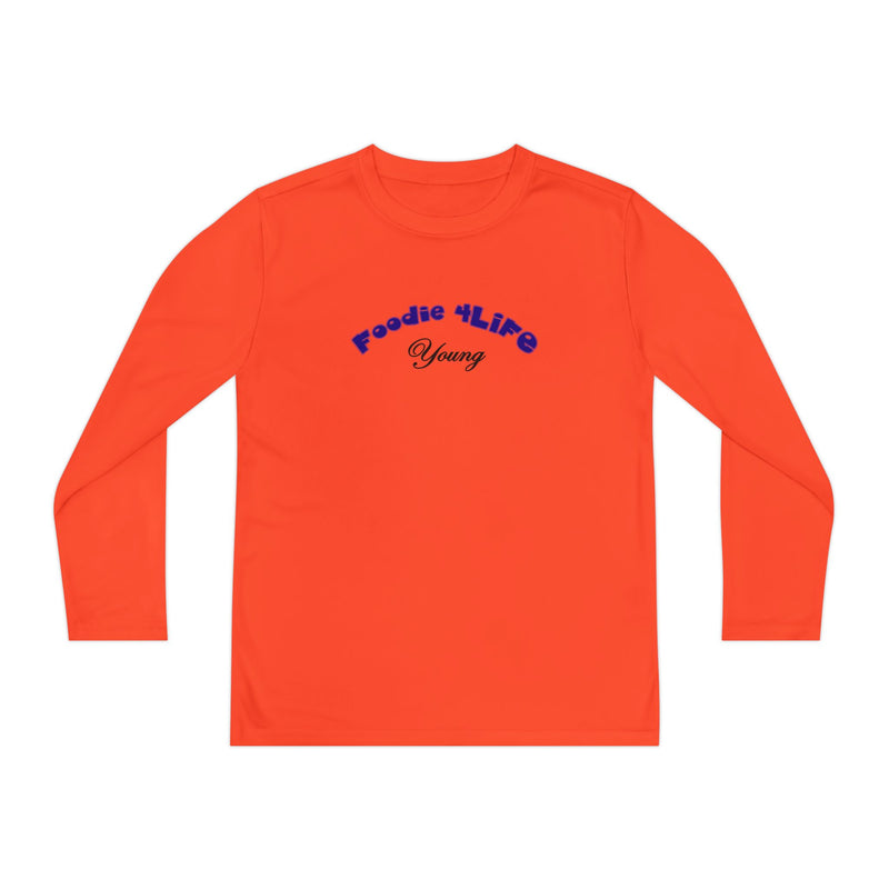 L.O.E.F Foodie 4Life Young Long Sleeve Tee  (Dark Blue)