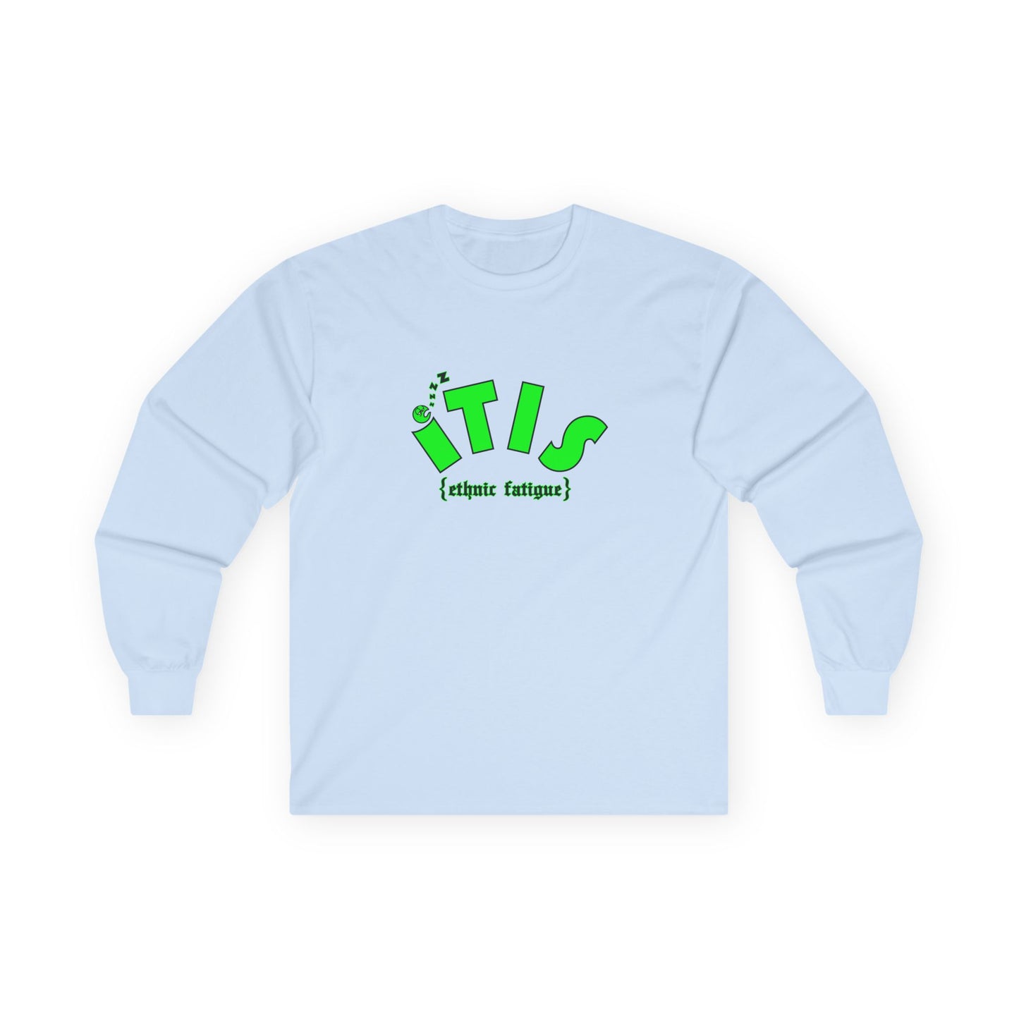 L.O.E.F ITIS Unisex Long Sleeve Tee (Green)
