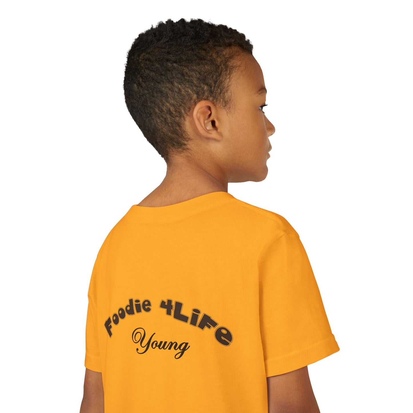 L.O.E.F Foodie 4Life Young Short Sleeve Tee (Black)