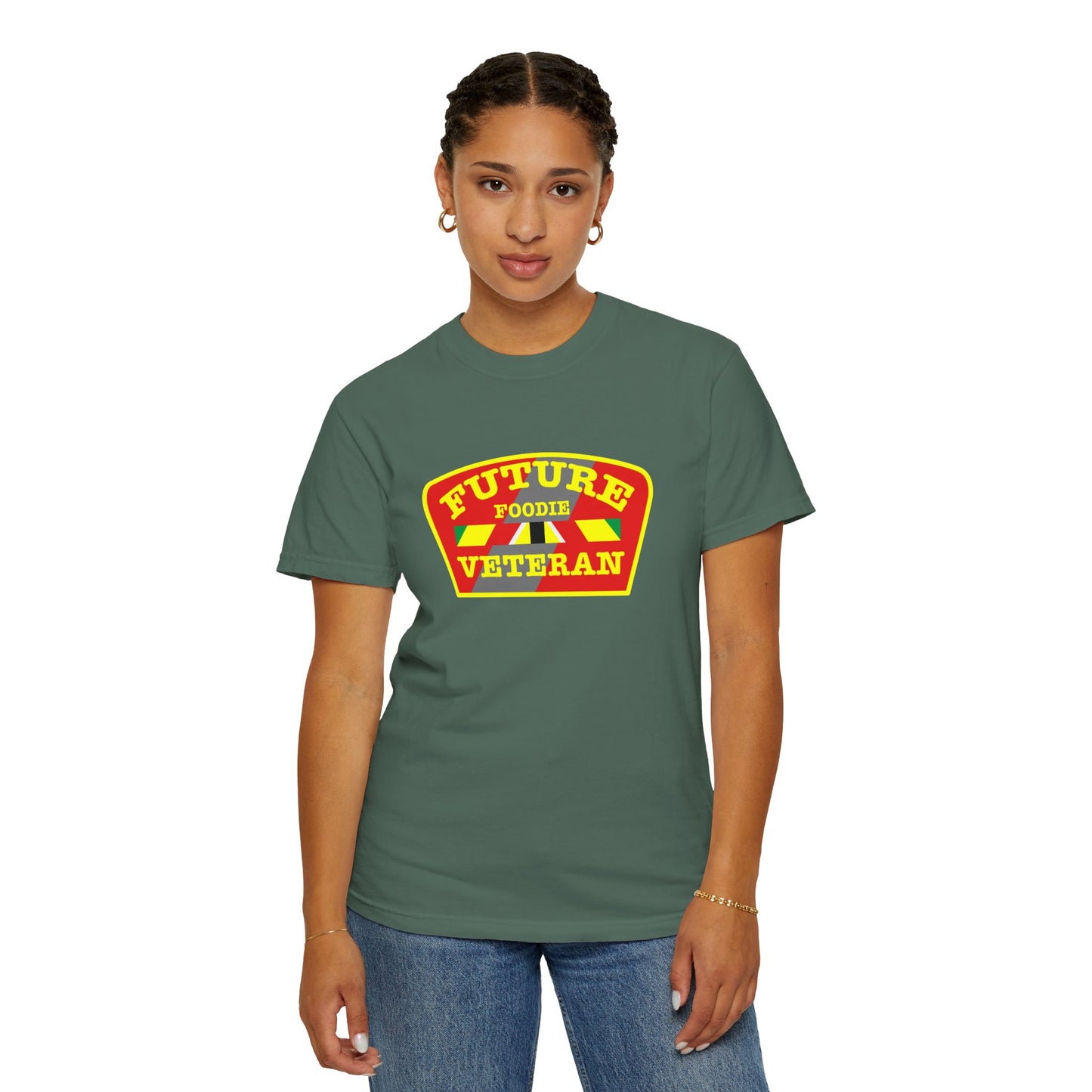 L.O.E.F Future Foodie Veteran Unisex Tee Shirt (Yellow)