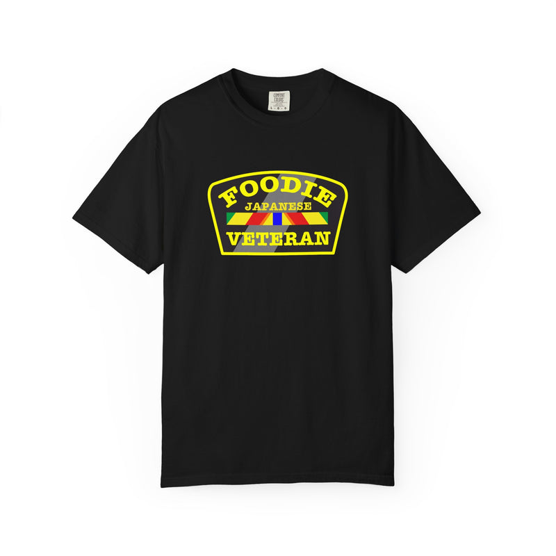 Foodie Veteran Japanese Flag T-Shirt