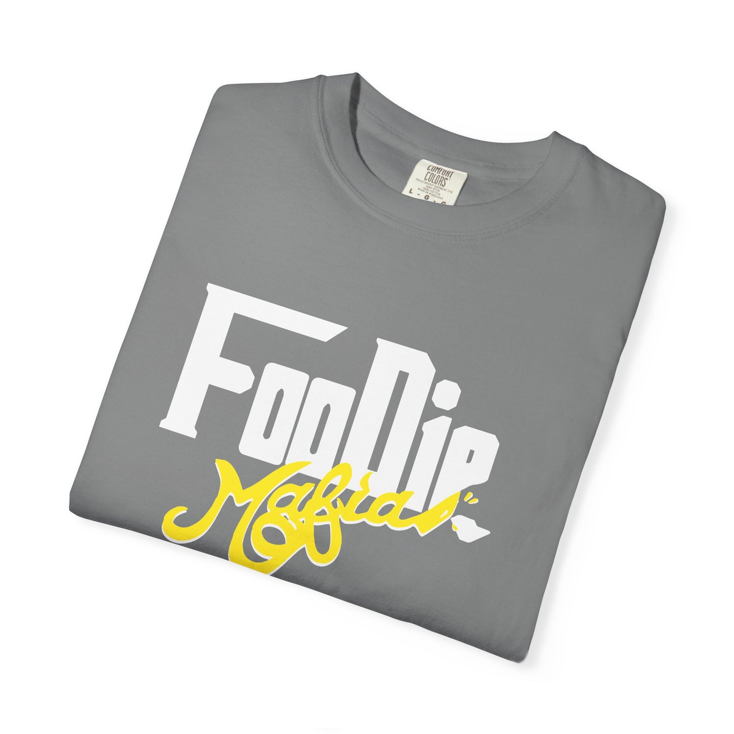 L.O.E.F Foodie Mafia Unisex Tee Shirt  (Yellow)