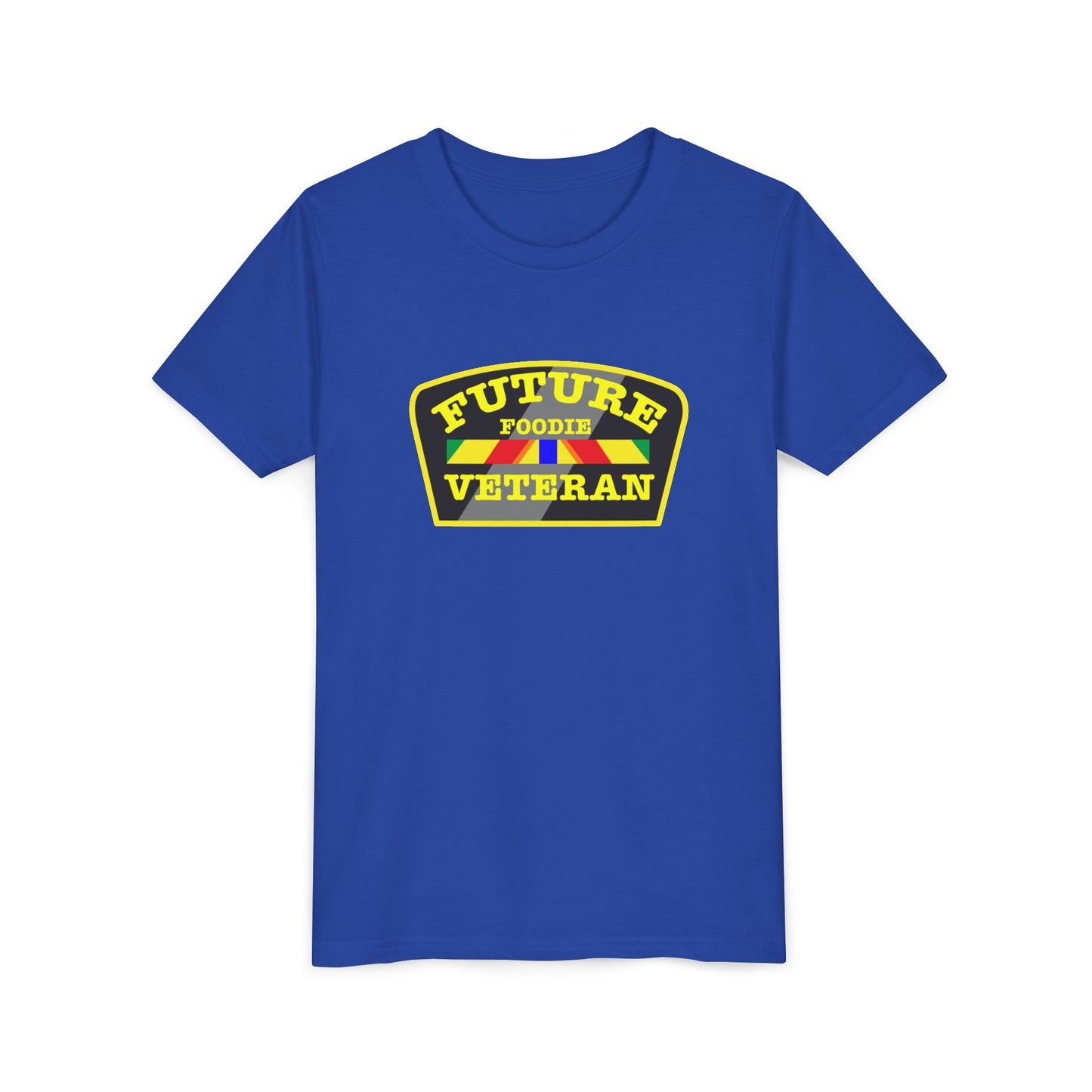 L.O.E.F Future Foodie Veteran Kids Tee Shirt (Yellow)