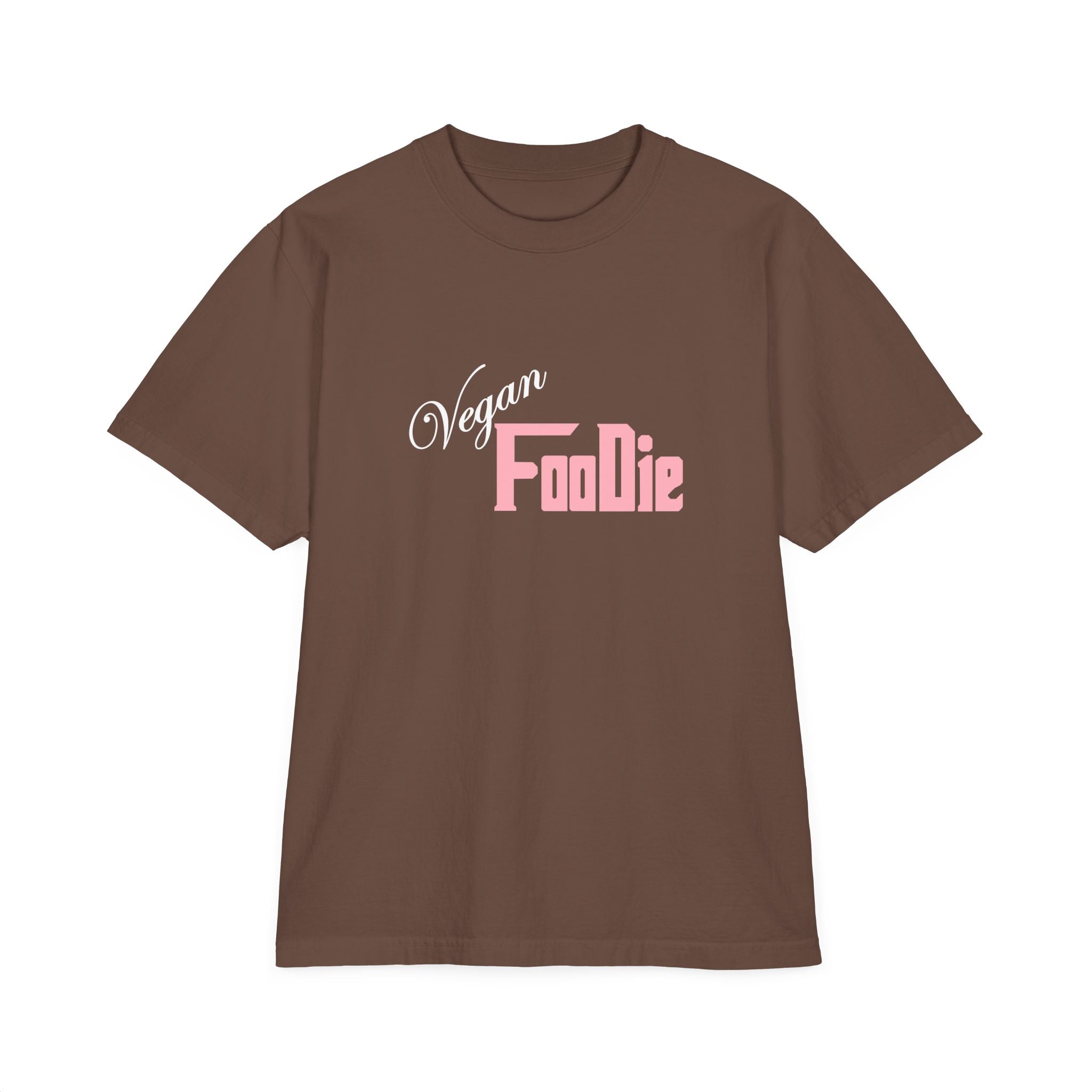 L.O.E.F Unisex Vegan Foodie Tee Shirt (Soft Pink)