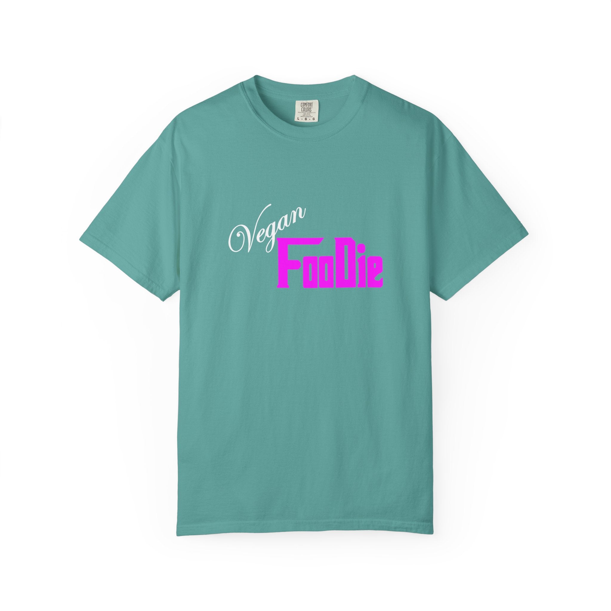 L.O.E.F Unisex Vegan Foodie Tee Shirt (Fuchsia)