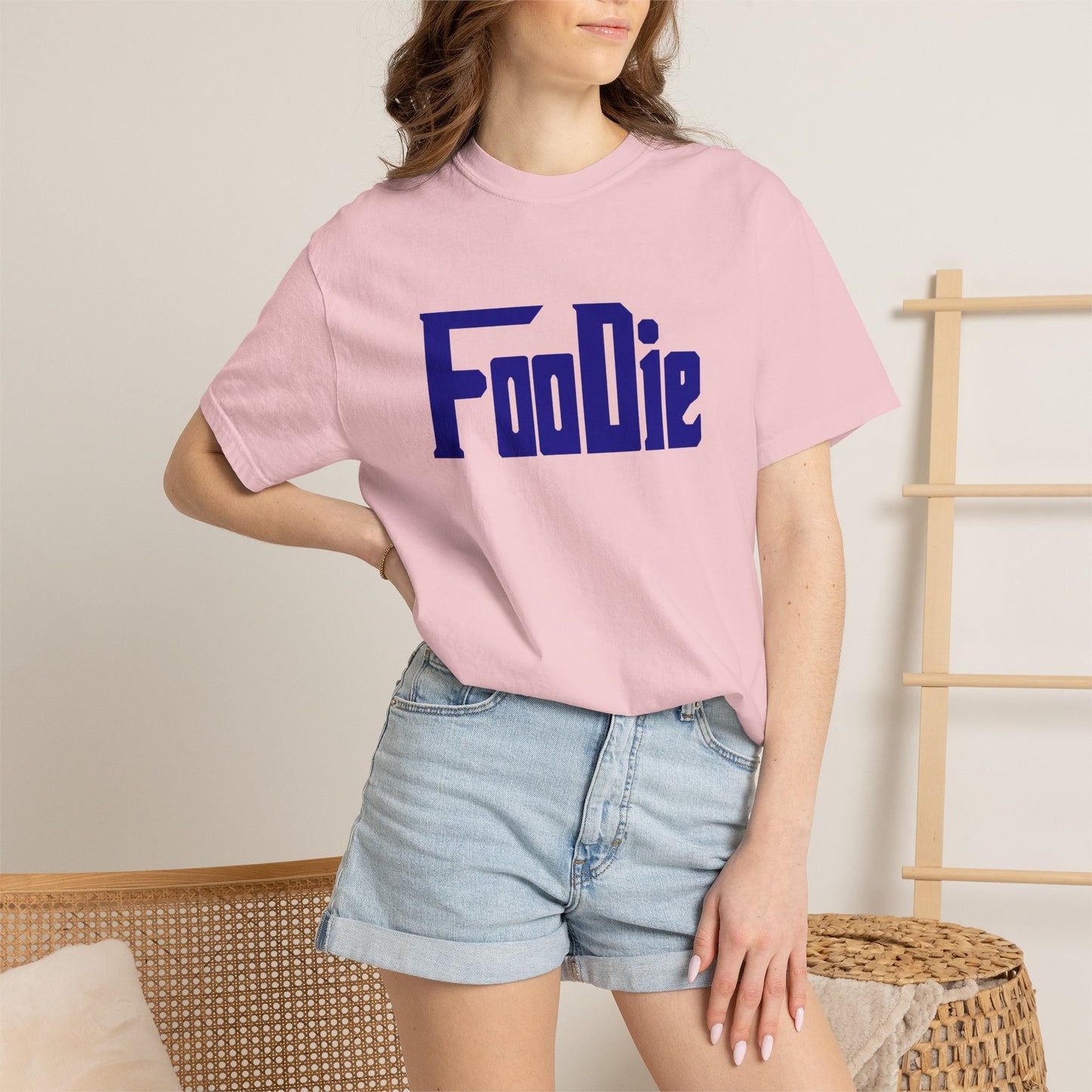 L.O.E.F Foodie Unisex Tee Shirt (Dark Blue)
