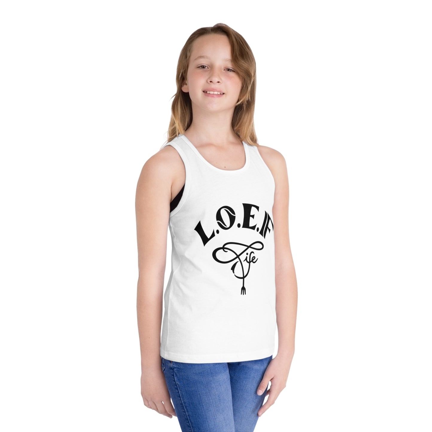 L.O.E.F Kid's Tank Top (Black)
