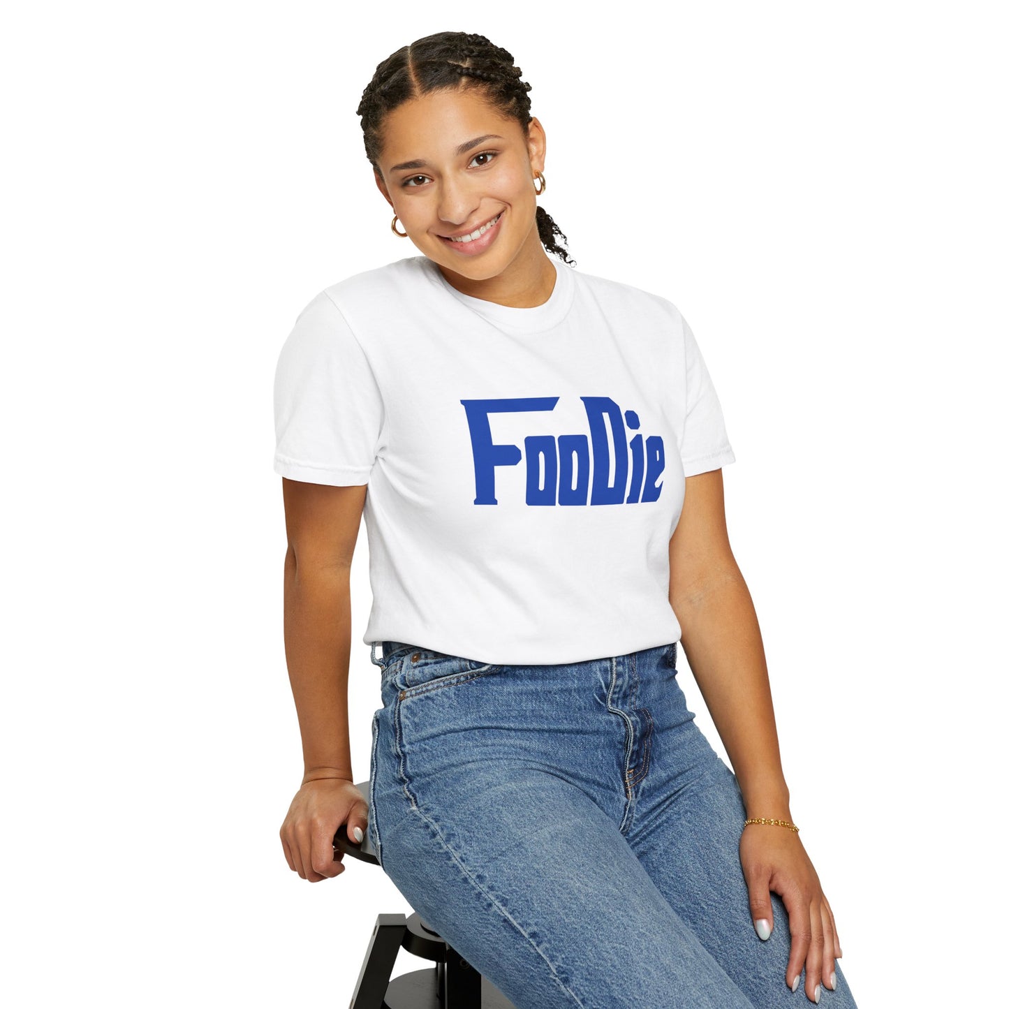 LO.E.F Foodie Unisex Tee Shirt (Cobalt Blue)