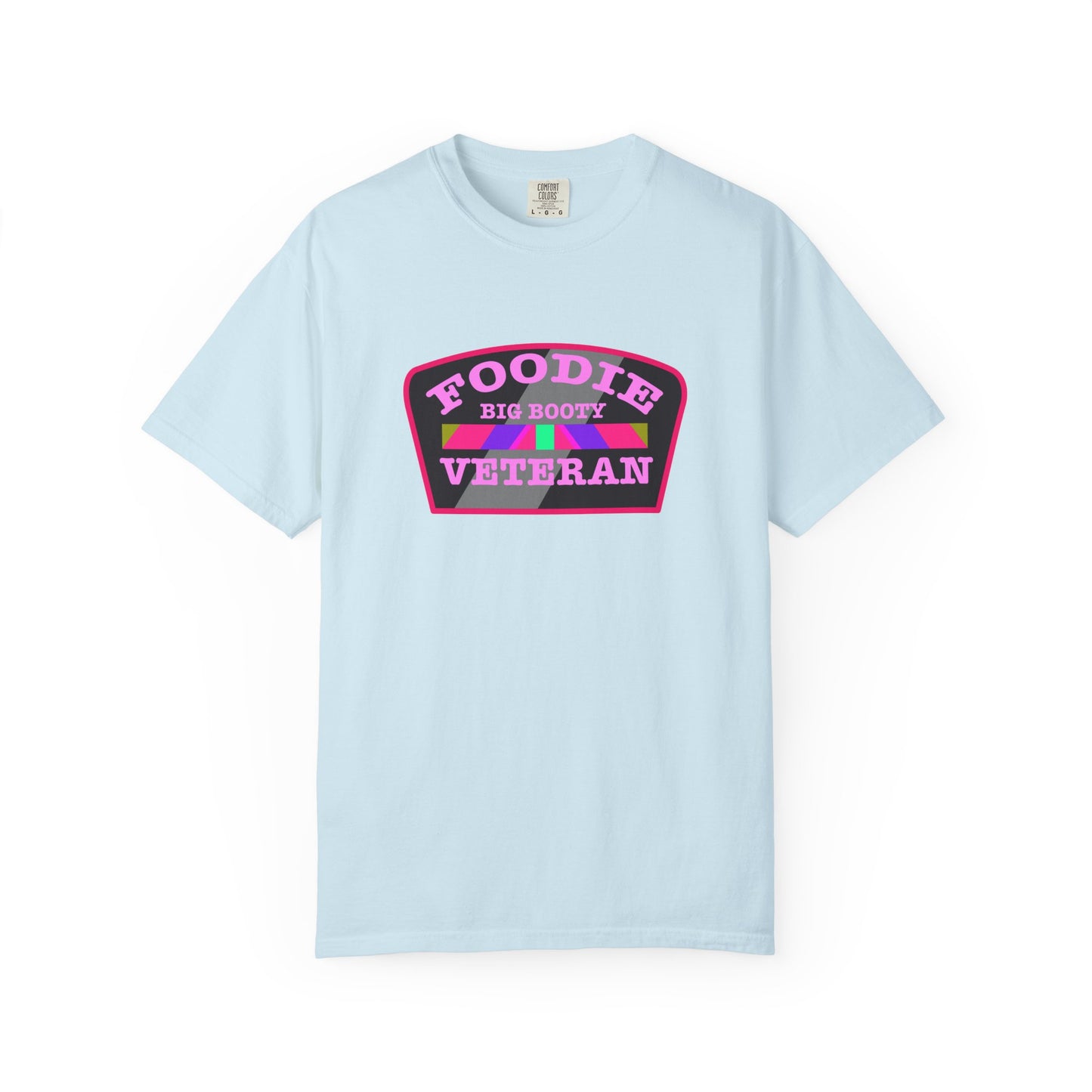 L.O.E.F Foodie Veteran BIG BOOTY Unisex Tee Shirt (Pink)