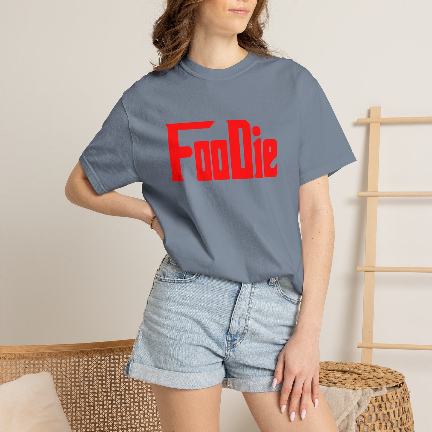 L.O.E.F Foodie Unisex Tee Shirt (Fiery Red)