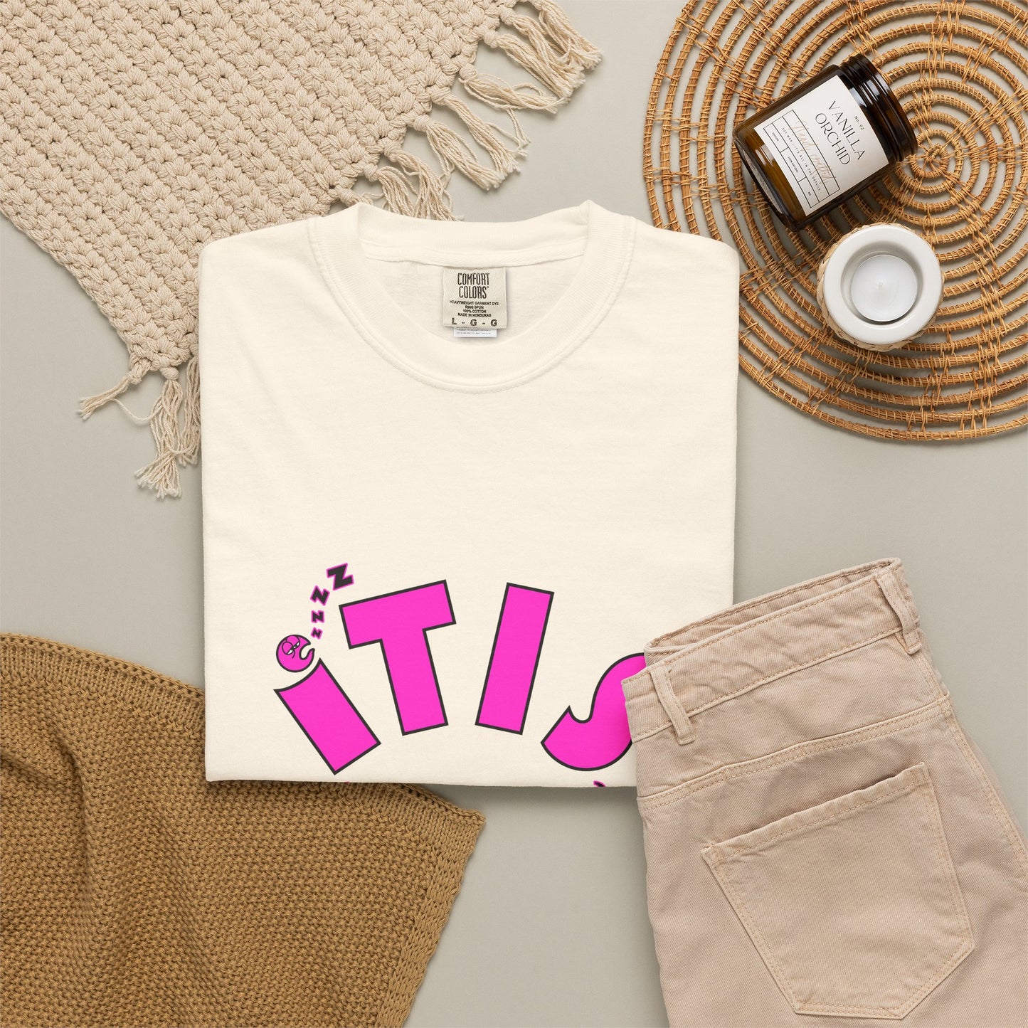 L.O.E.F ITIS Unisex Tee shirt (Pink)