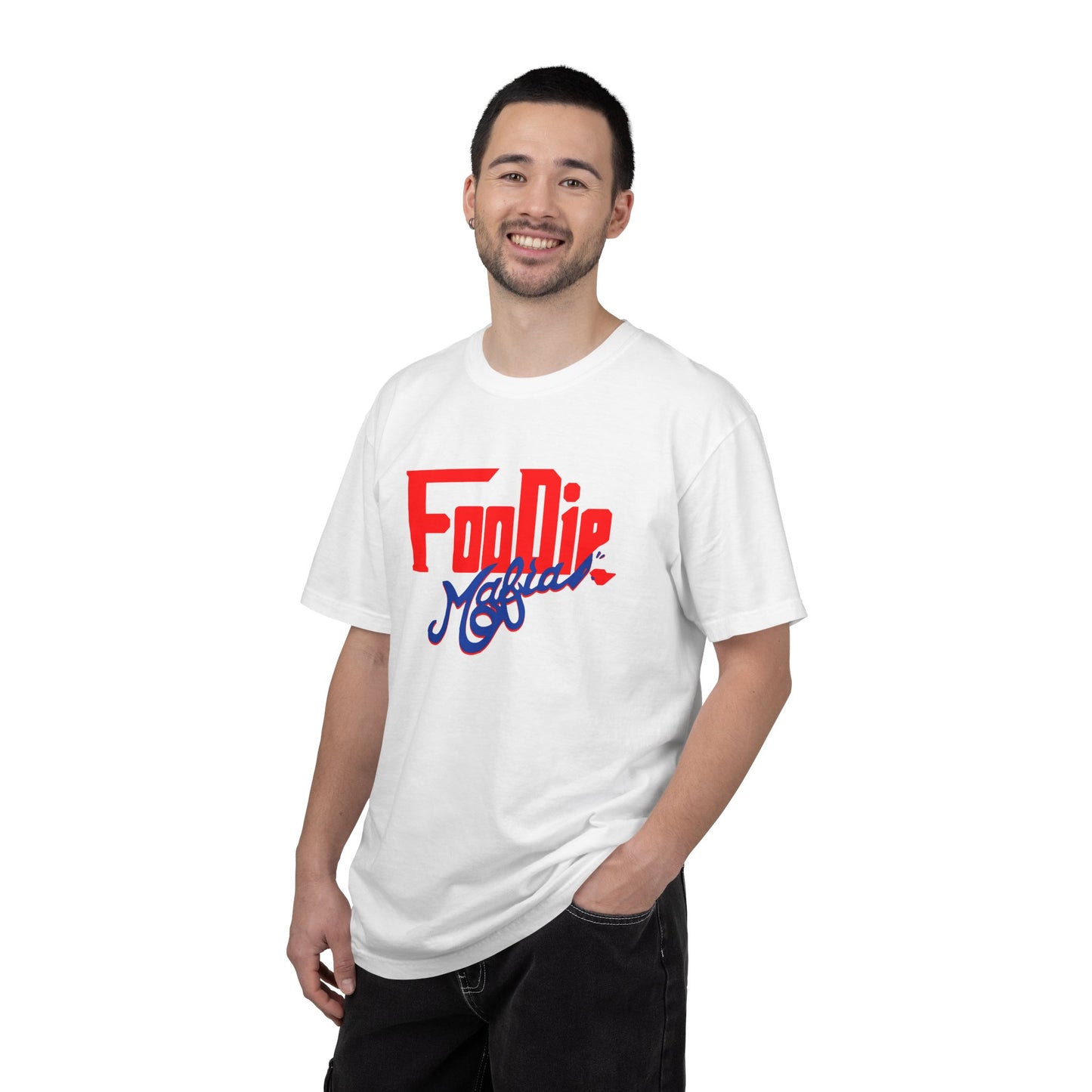 L.O.E.F Red Foodie Mafia Unisex Tee shirt (Cobalt Blue)