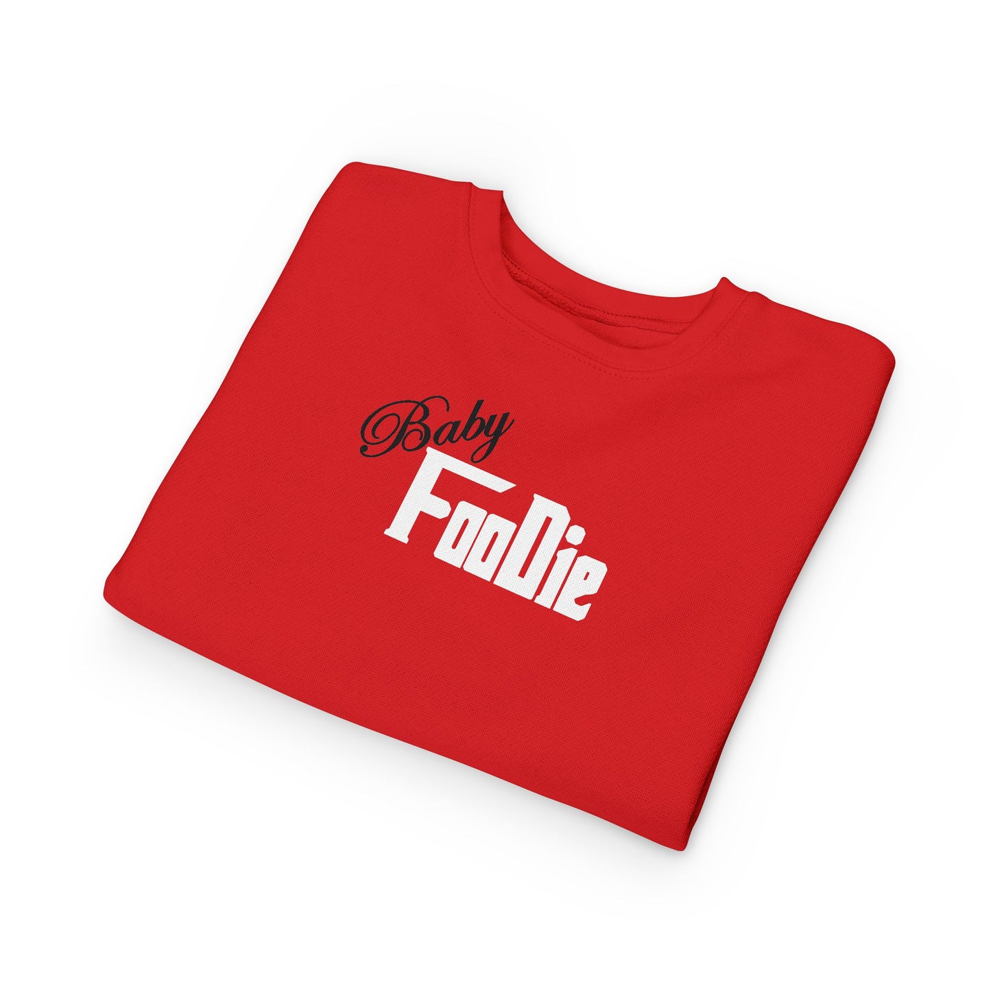 L.O.E.F Baby Foodie Toddler Sweatshirt (White)