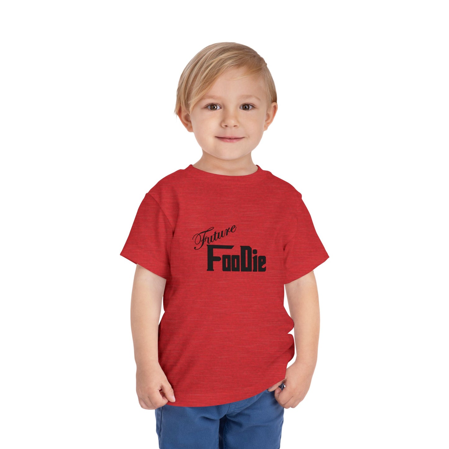 L.O.E.F Future Foodie Toddler Short Sleeve Tee Shirt (Black)