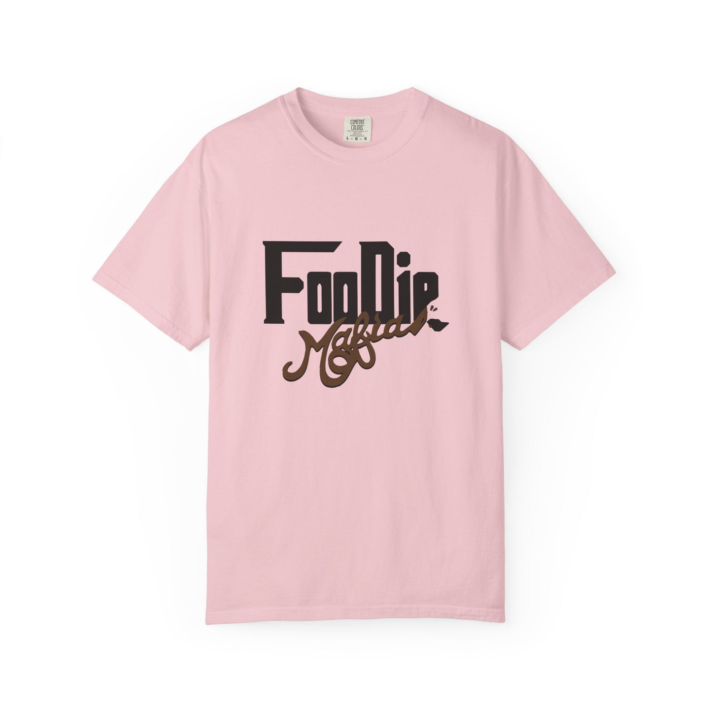 L.O.E.F Foodie Mafia Unisex Tee shirt (Dark Brown)