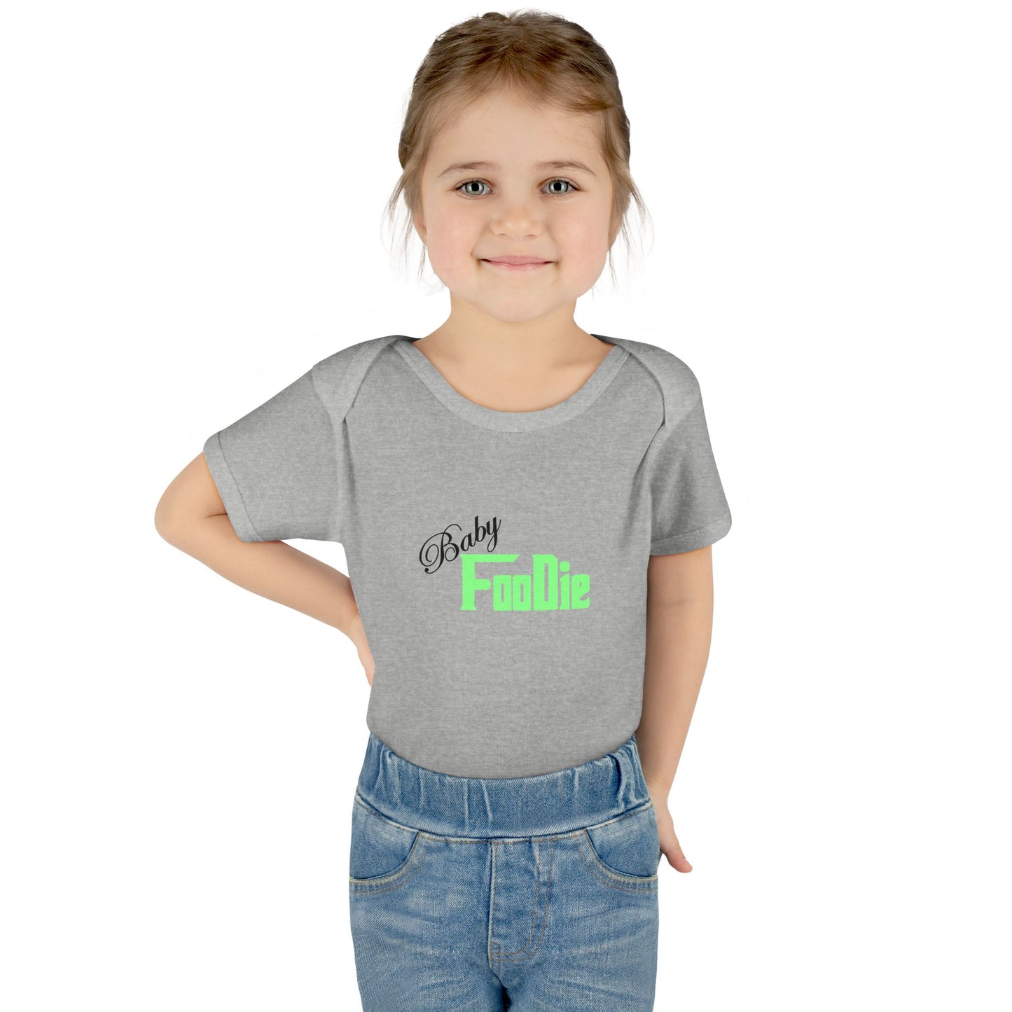 L.O.E.F Future Foodie Toddler Bodysuit (Mint Green)