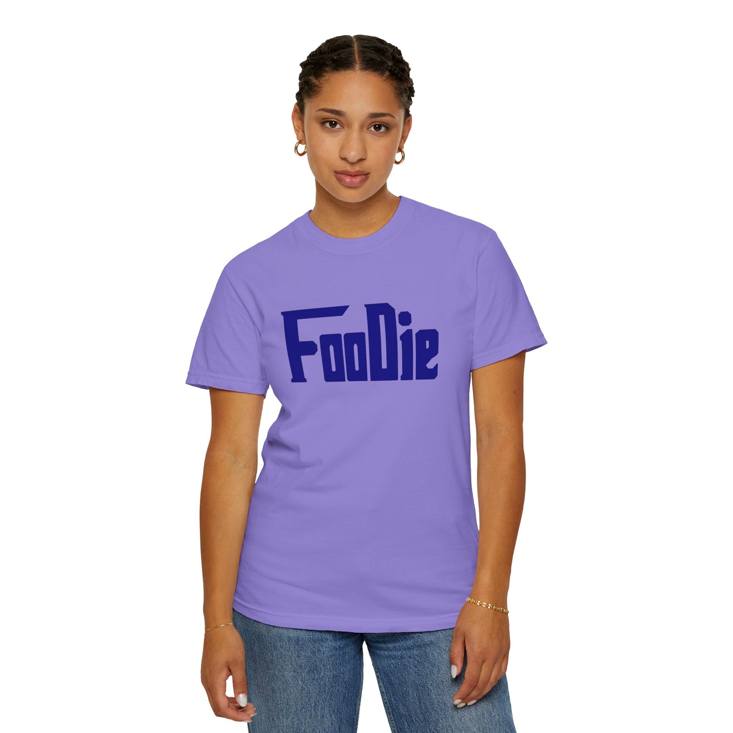 L.O.E.F Foodie Unisex Tee Shirt (Dark Blue)