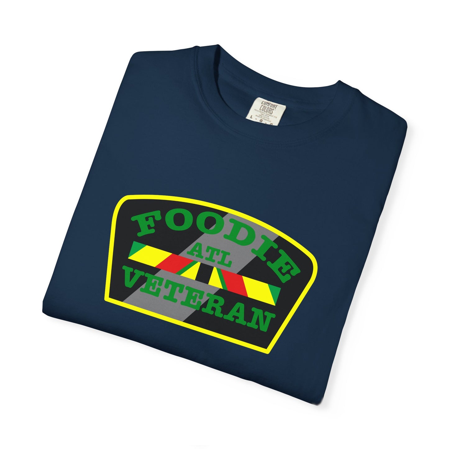 L.O.E.F Foodie Veteran ATL Unisex Tee Shirt (Green)