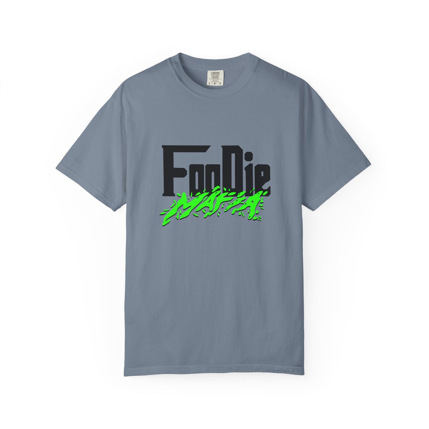 L.O.E.F Foodie Mafia Tee Shirt (Neon Green)
