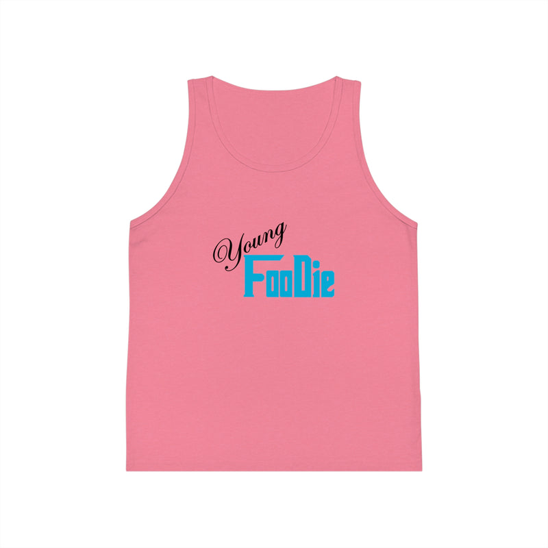 L.O.E.F Young Foodie Kid Tank Top (Neon Blue)