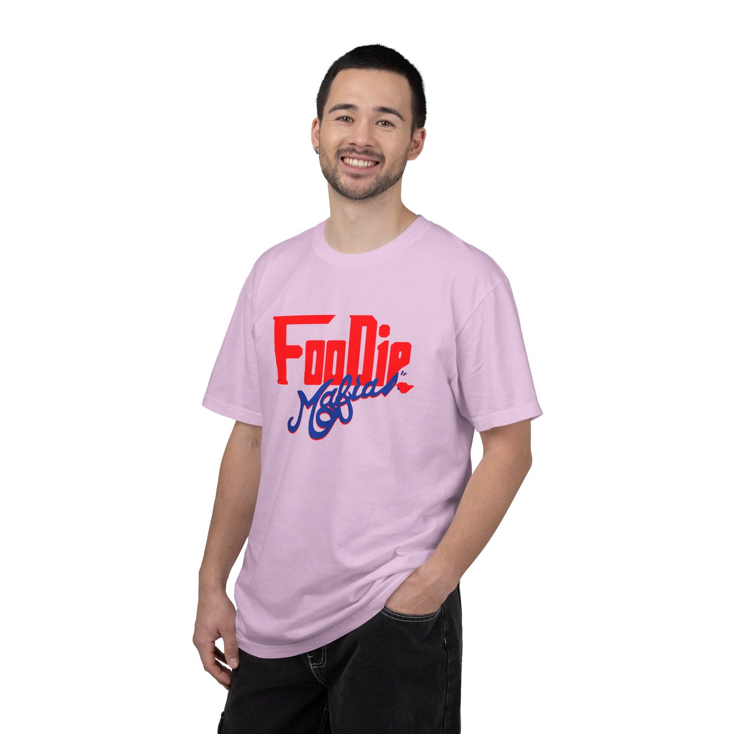 L.O.E.F Red Foodie Mafia Unisex Tee shirt (Cobalt Blue)