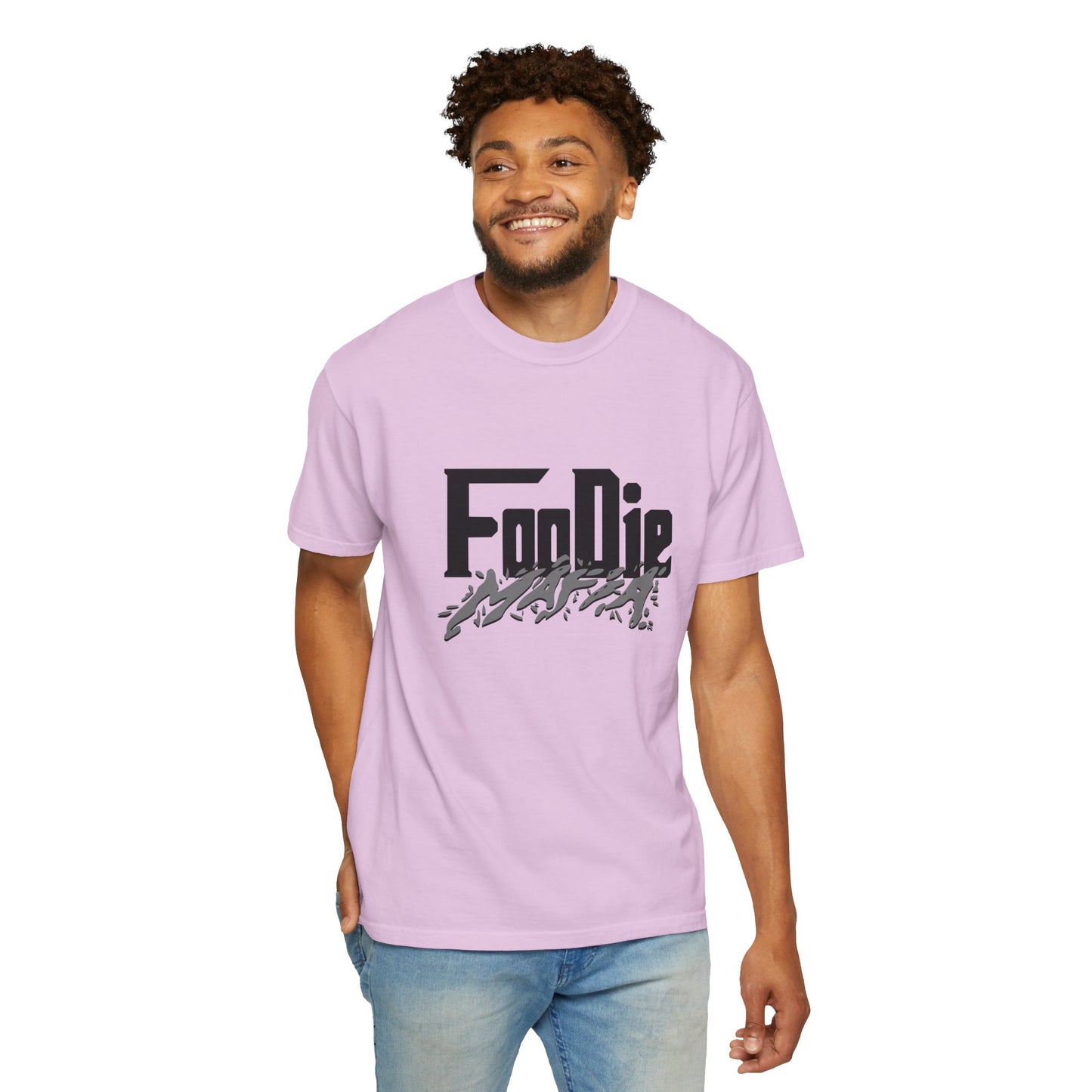 L.O.E.F Foodie Mafia Tee Shirt (Grey)