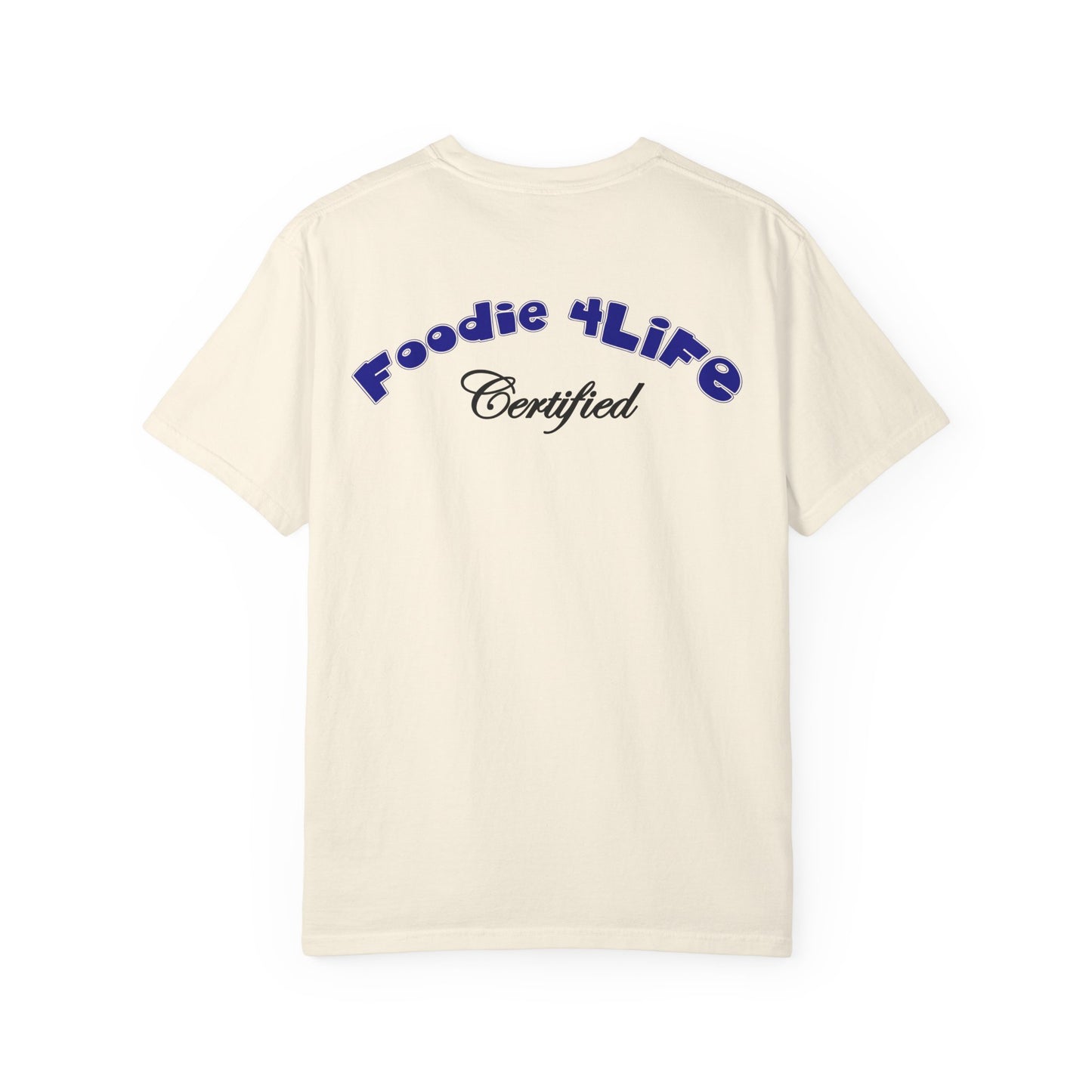 L.O.E.F Foodie 4Life Certified Unisex Tee Shirt (Dark Blue)