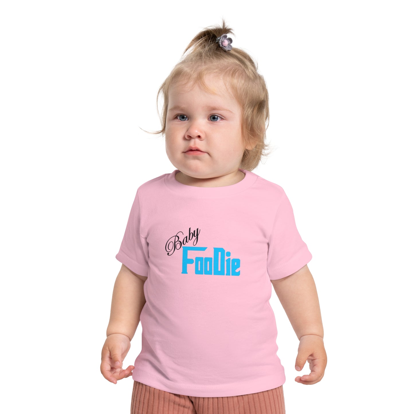 L.O.E.F Baby Foodie Toddler Tee Shirt (Neon Blue)