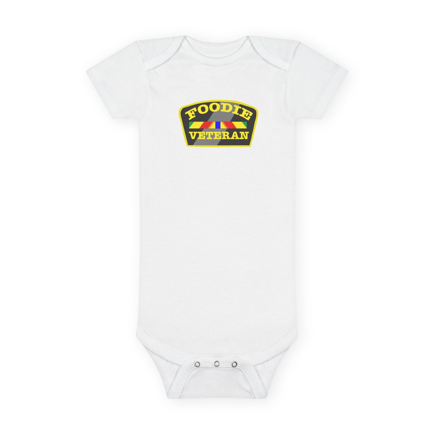 L.O.E.F Foodie Veteran Baby Bodysuit