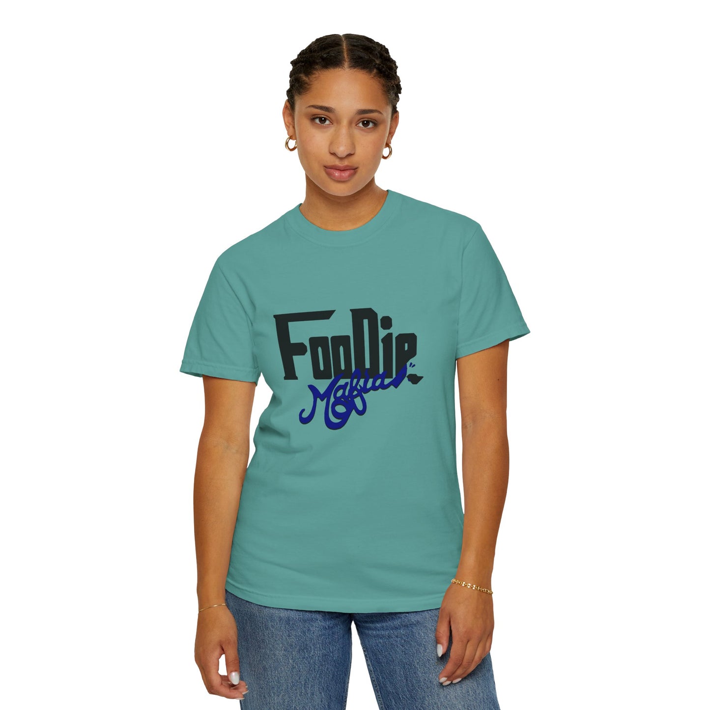 L.O.E.F Foodie Mafia Unisex Tee shirt (Dark Blue)
