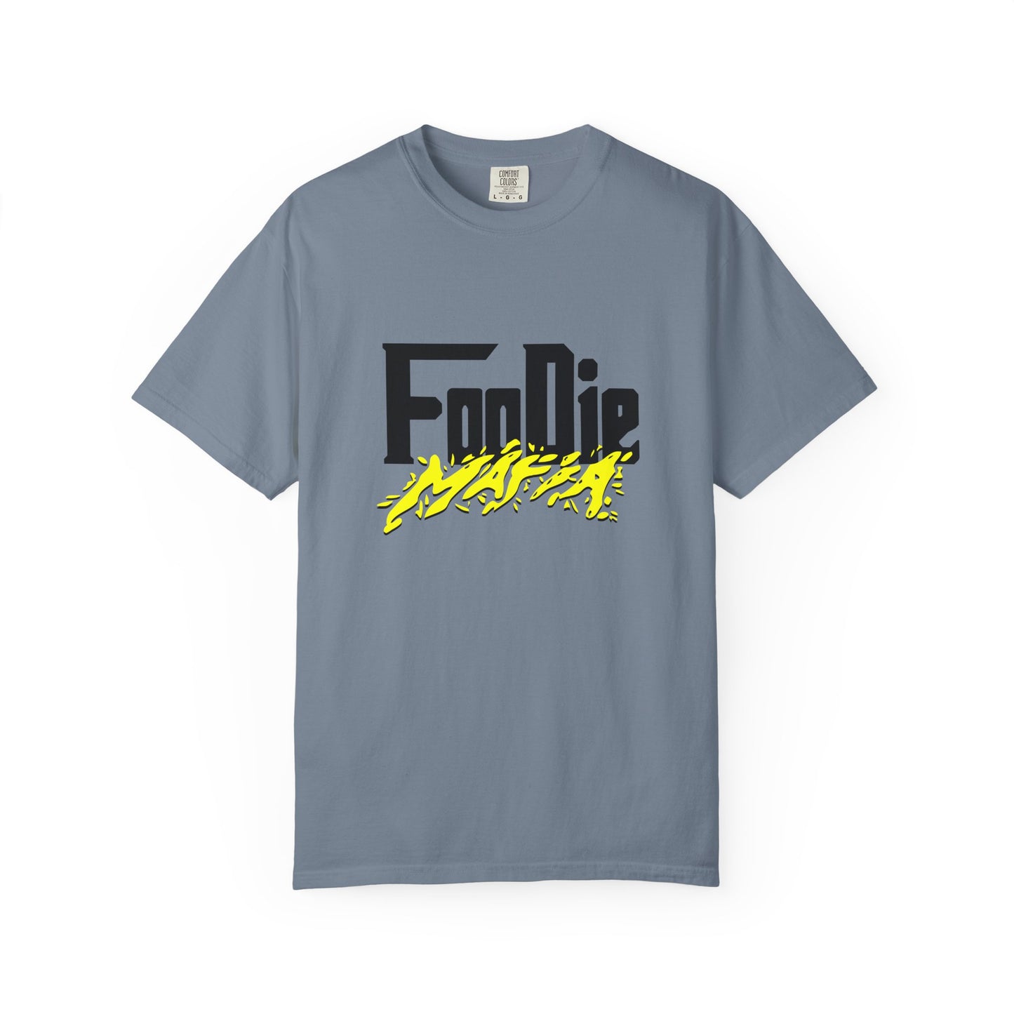 L.O.E.F Foodie Mafia Unisex Tee Shirt (Bright Yellow)