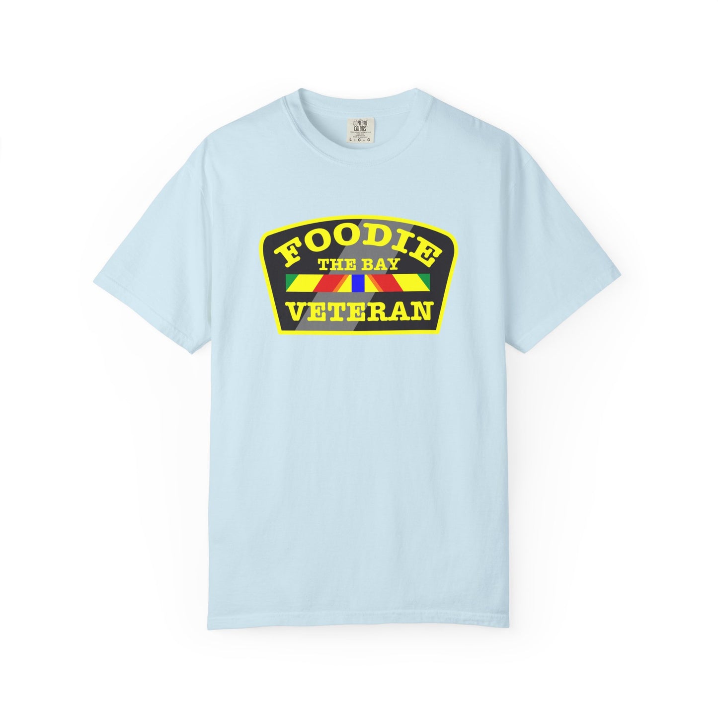 L.O.E.F Foodie Veteran THE BAY Unisex Tee Shirt (Yellow)