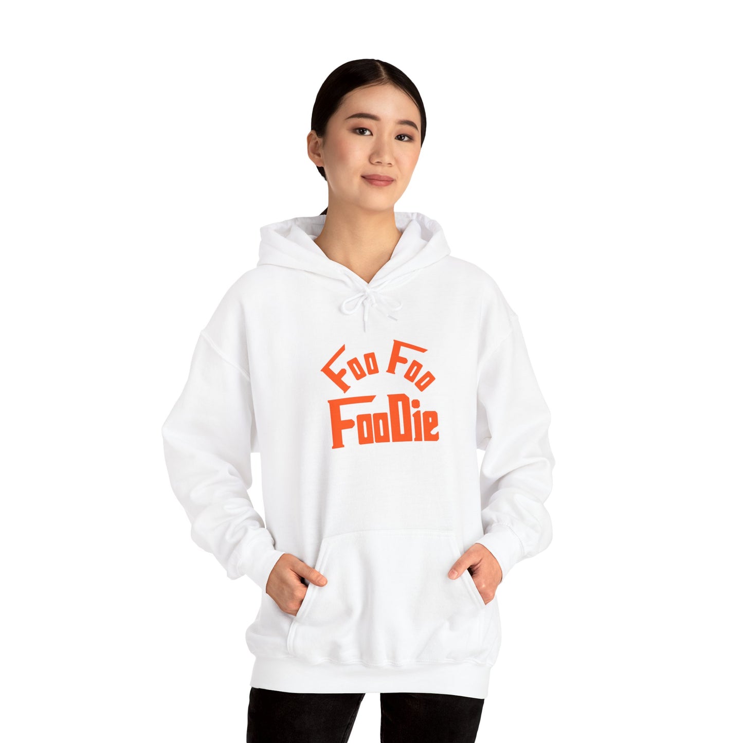 L.O.E.F Unisex Hooded Sweatshirt (Neon Orange)