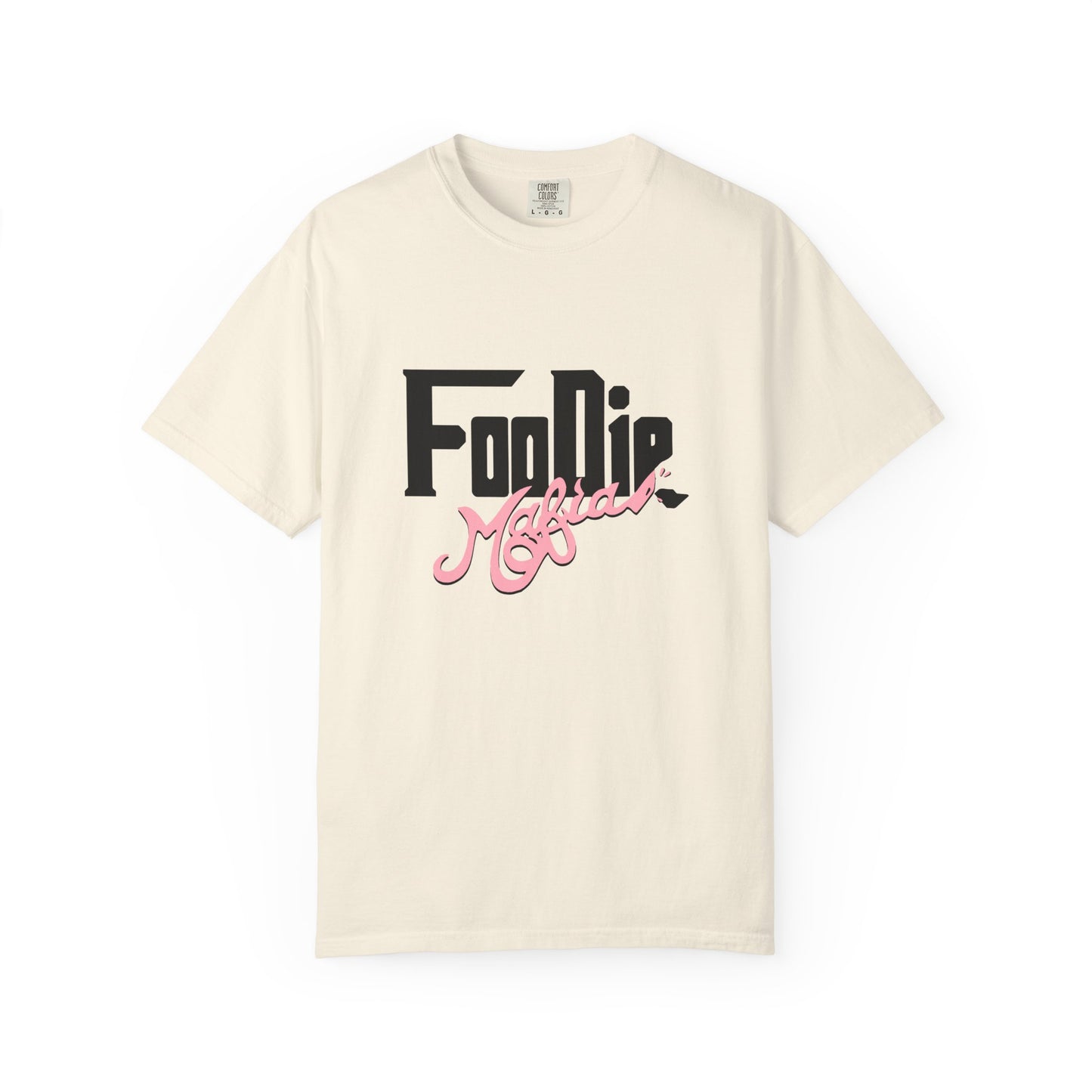 L.O.E.F Foodie Mafia Unisex Tee shirt (Soft Pink)
