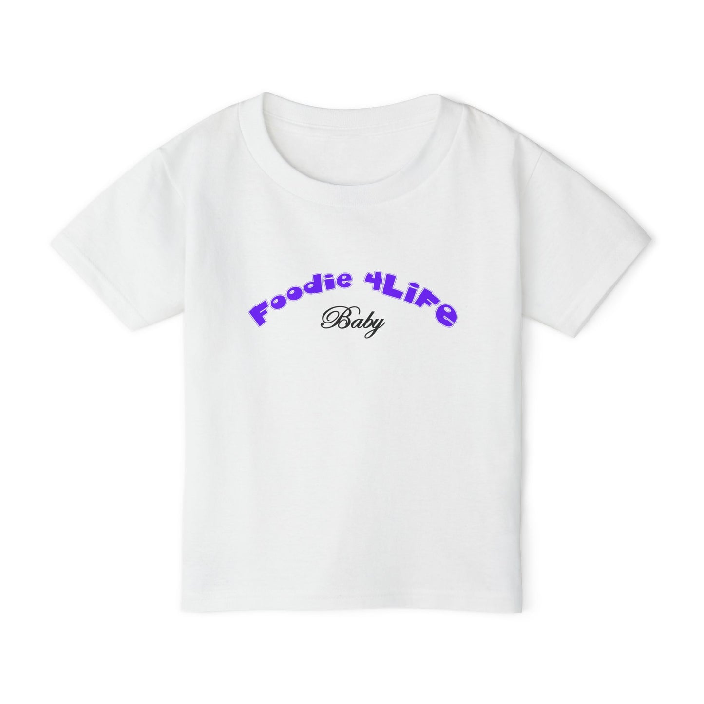 L.O.E.F Foodie 4Life Baby Tee Shirt  (Violet)