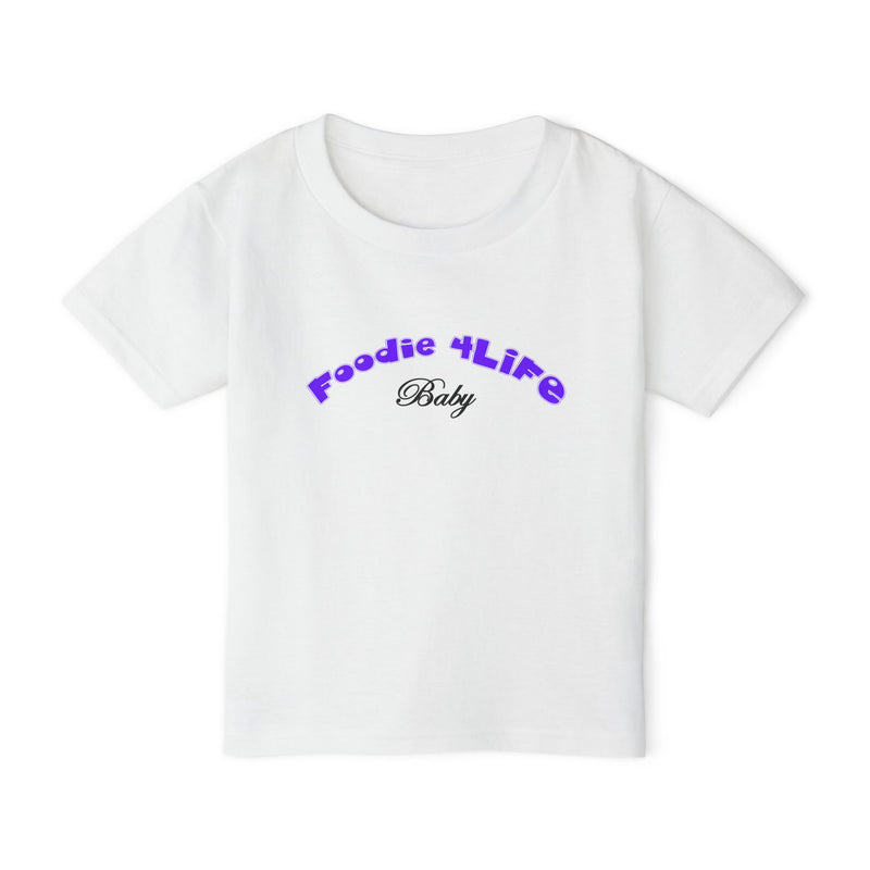 L.O.E.F Foodie 4Life Baby Tee Shirt  (Violet)