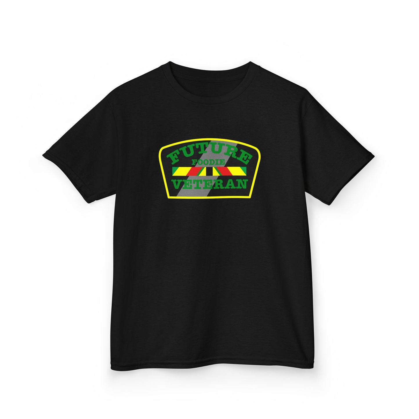 L.O.E.F Future Foodie Veteran Kids Tee Shirt (Green)