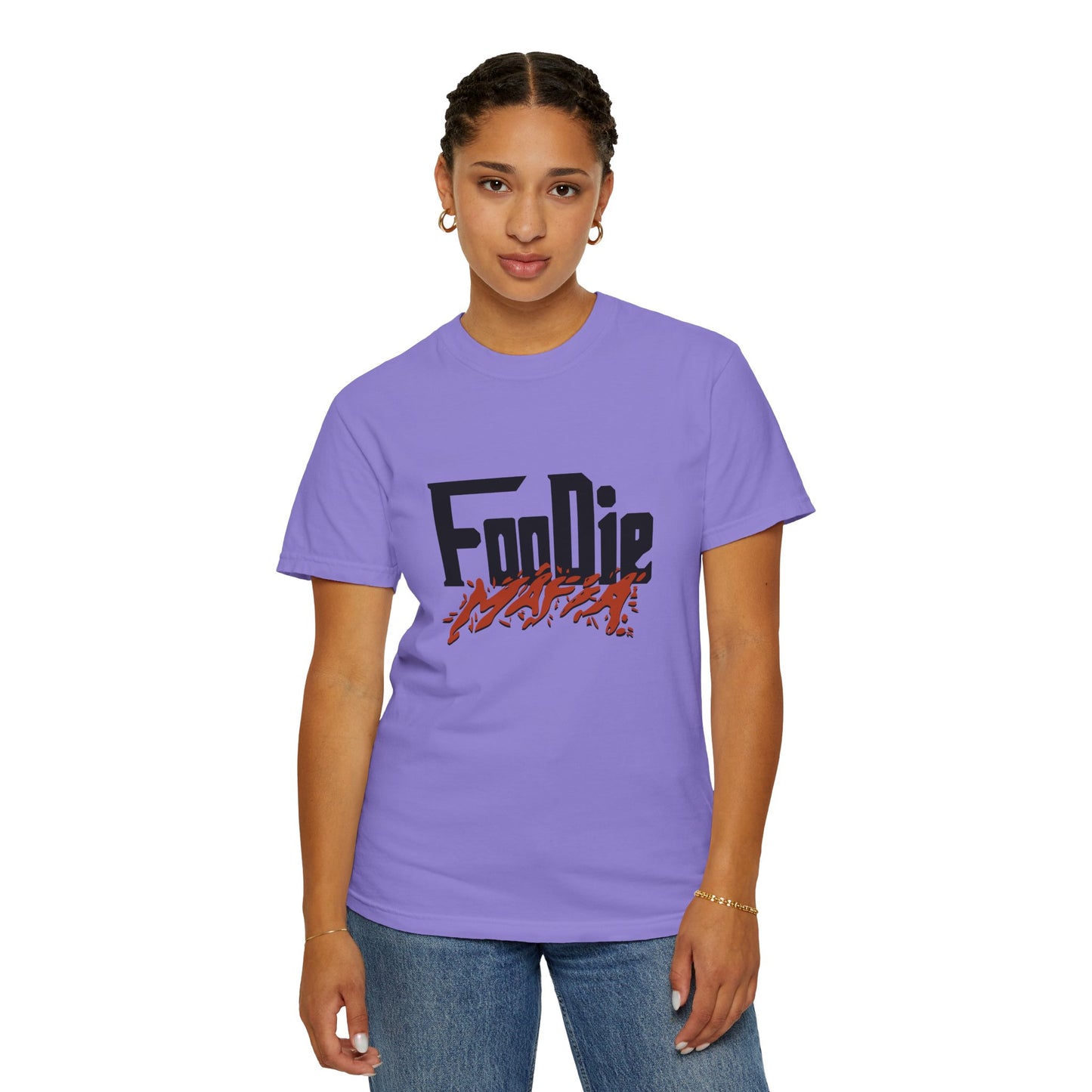L.O.E.F Foodie Mafia Tee Shirt (Rust)