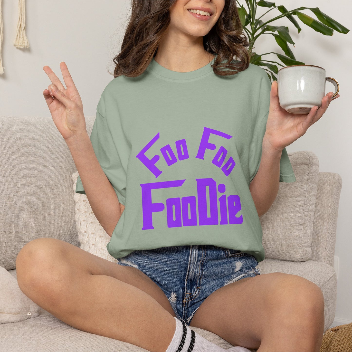 L.O.E.F Foo Foo Foodie T-Shirt (Purple)