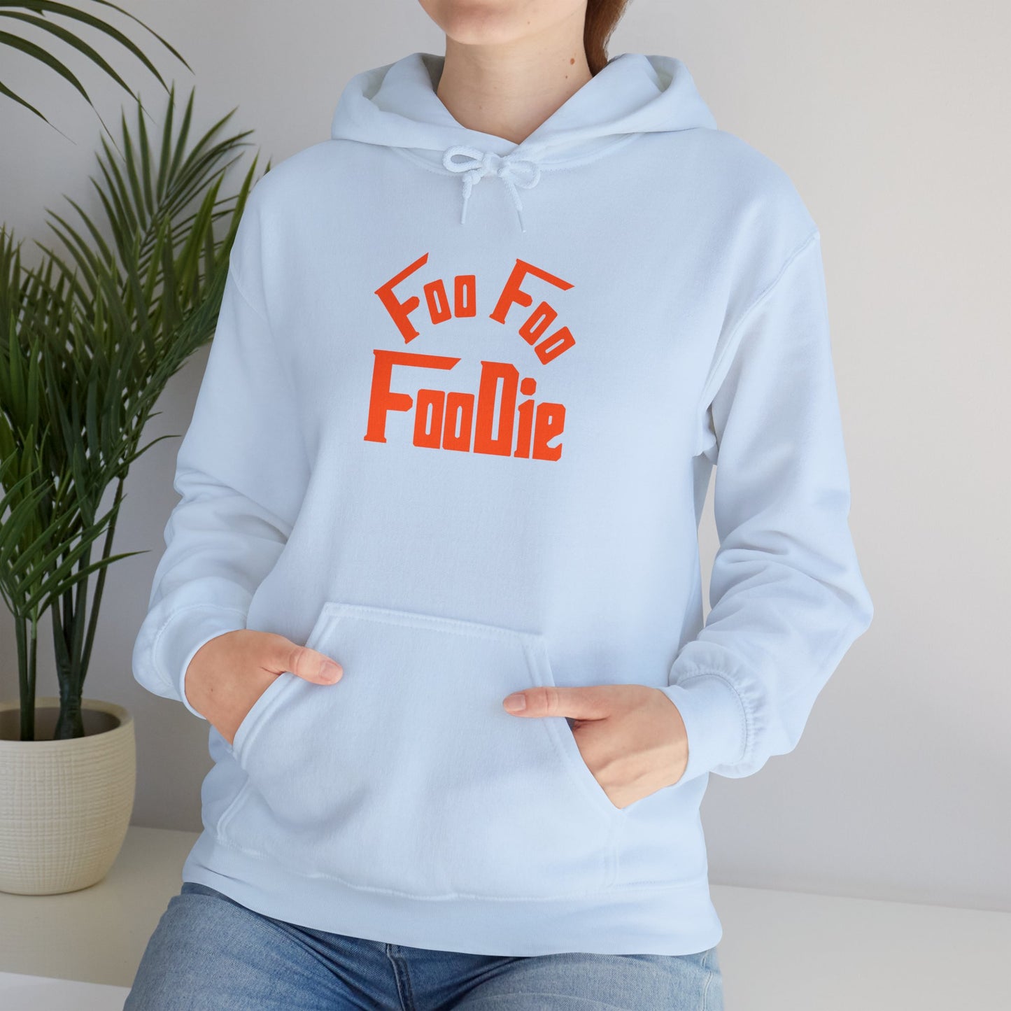 L.O.E.F Unisex Hooded Sweatshirt (Neon Orange)