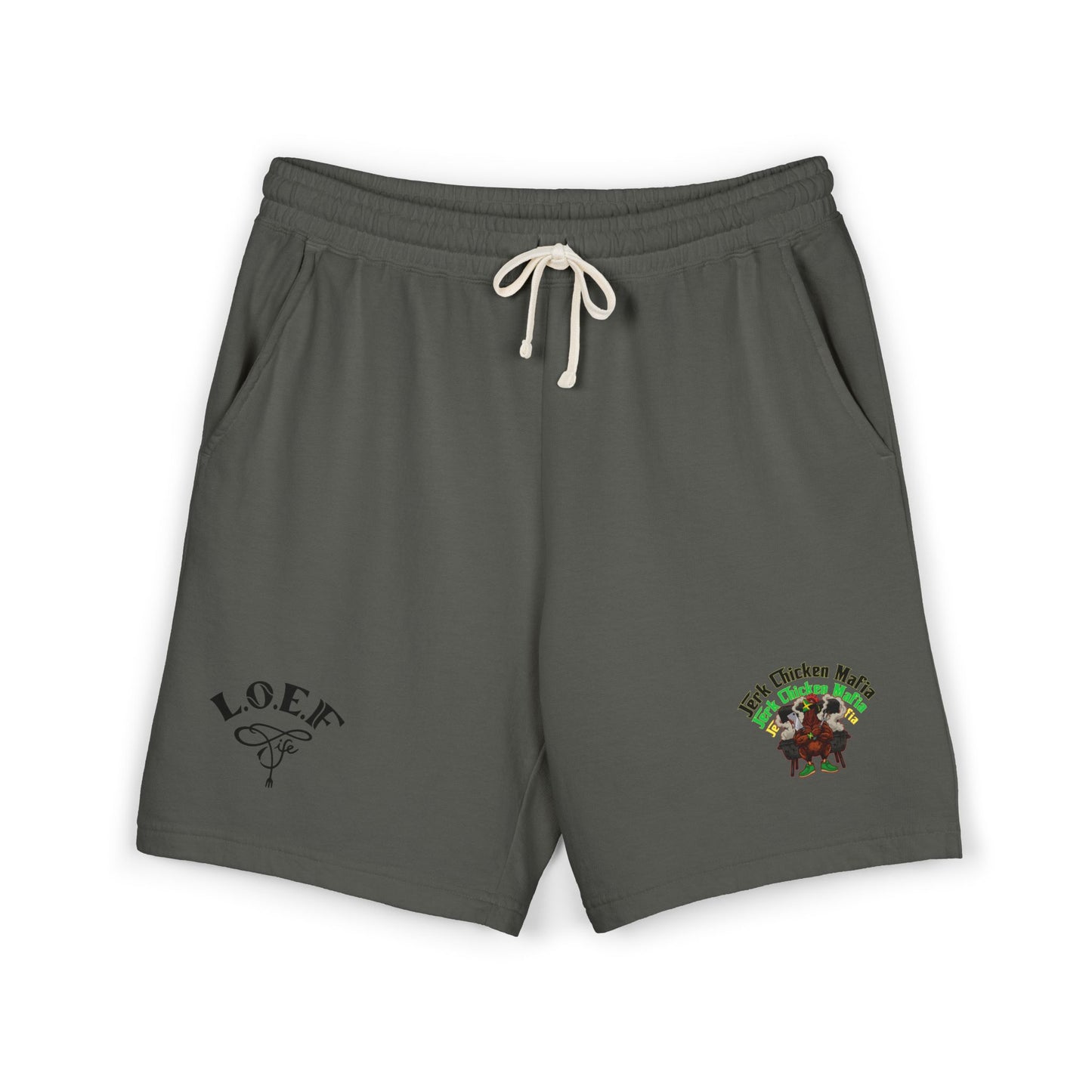 L.O.E.F Jerk Chicken Mafia Sweat Shorts