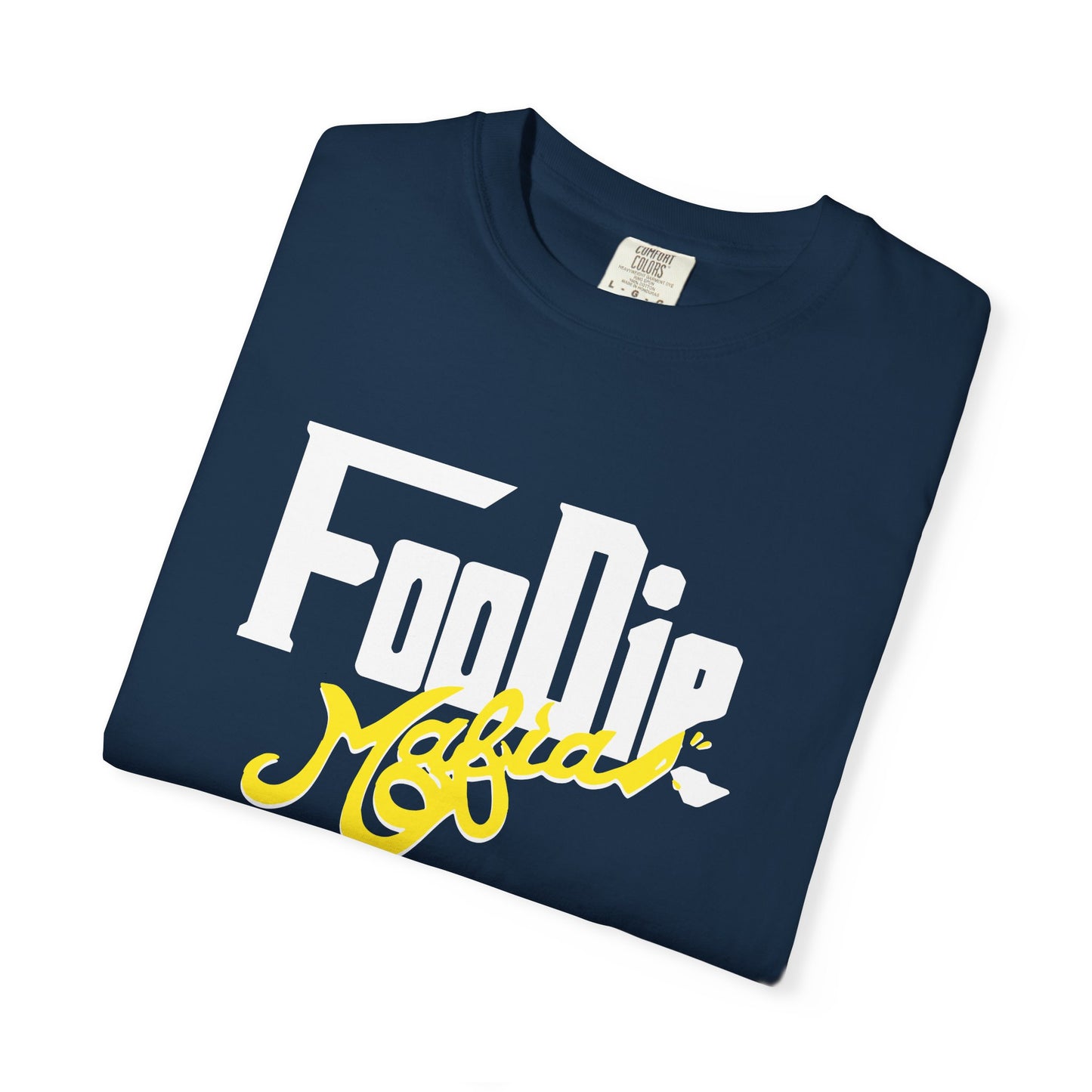 L.O.E.F Foodie Mafia Unisex Tee Shirt  (Yellow)